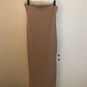Forever 21 Nude Midi Dress